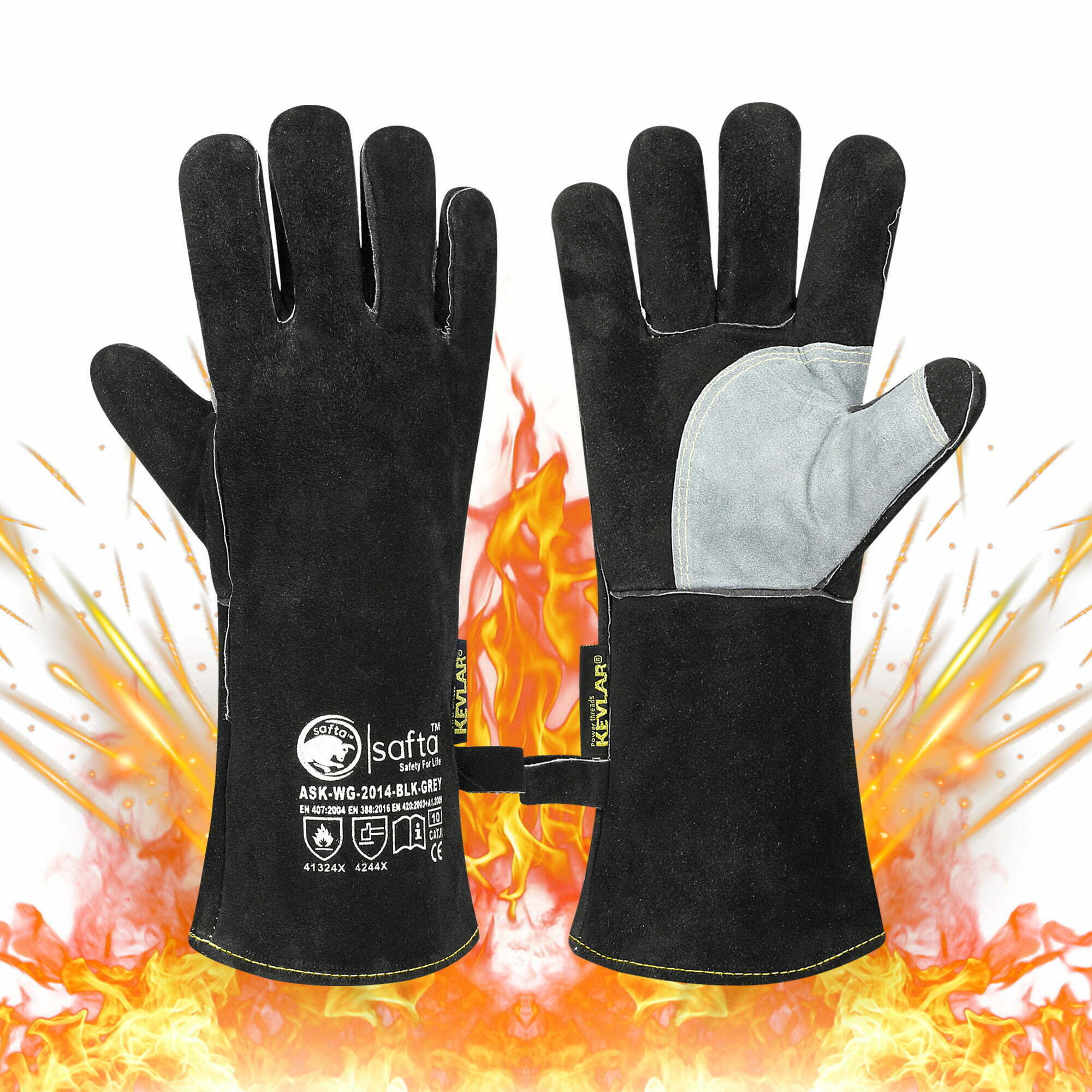 welding gloves heat resistant gloves Saftabee