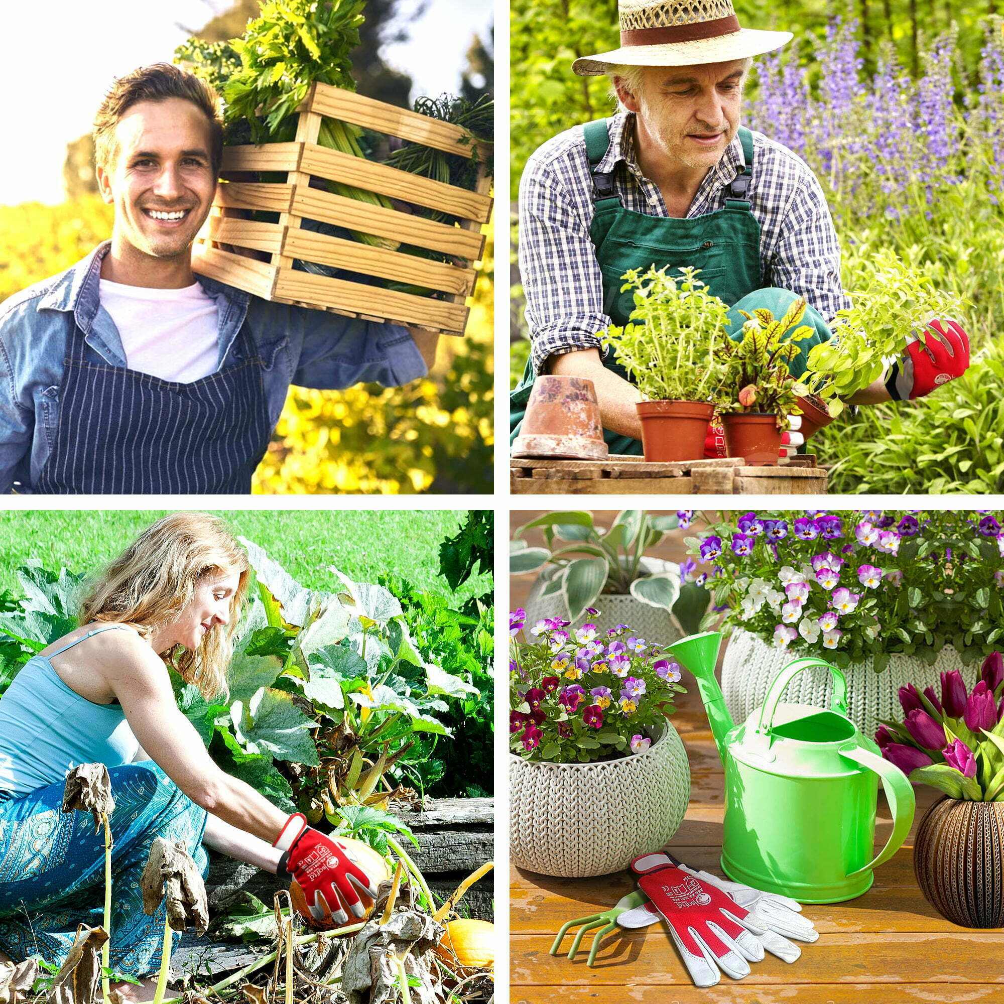 Gardening gloves for women Light Duty Work Gloves safta bee uk