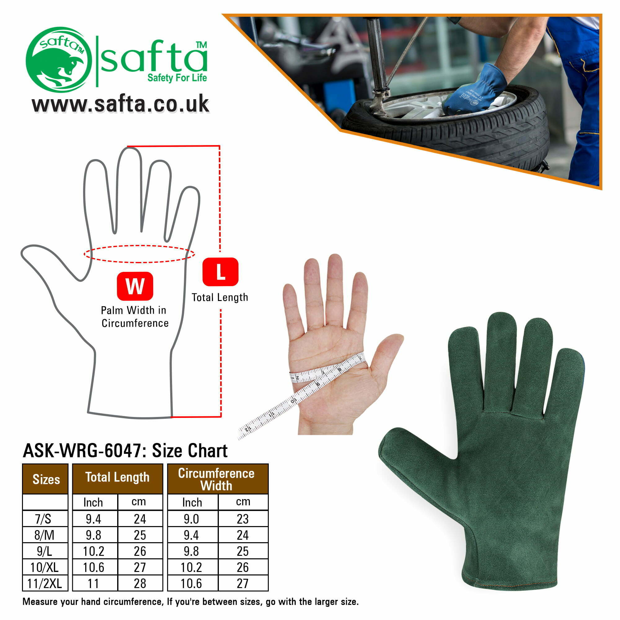 waterproof work gloves safta bee uk