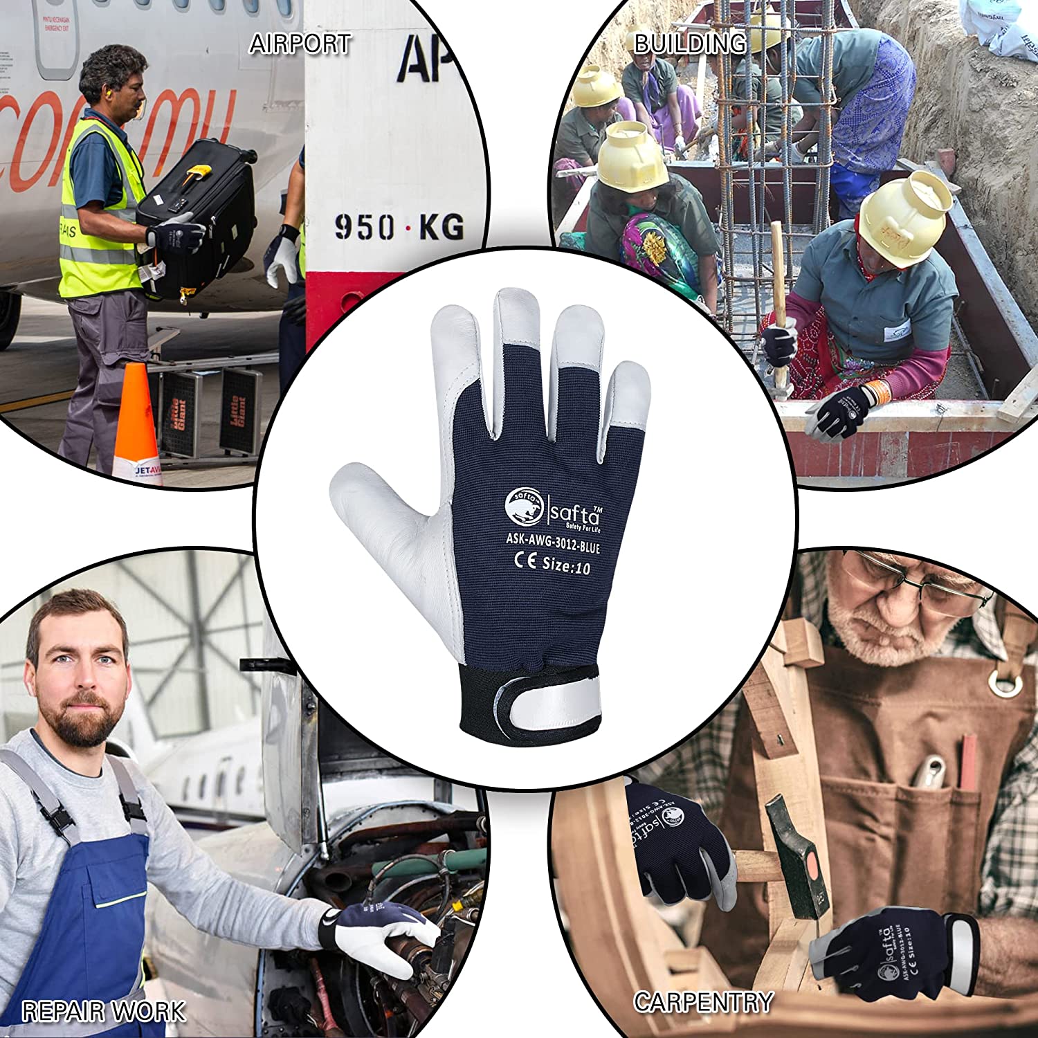 Best Work Gloves UK safta bee