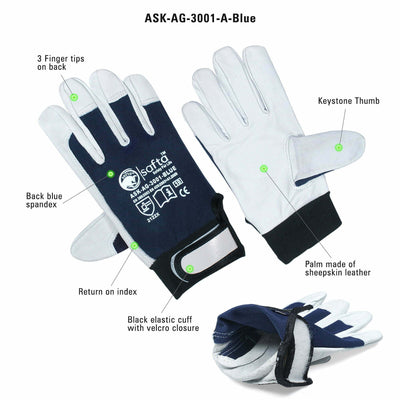 Gardening gloves for women Light Duty Work Gloves safta bee uk