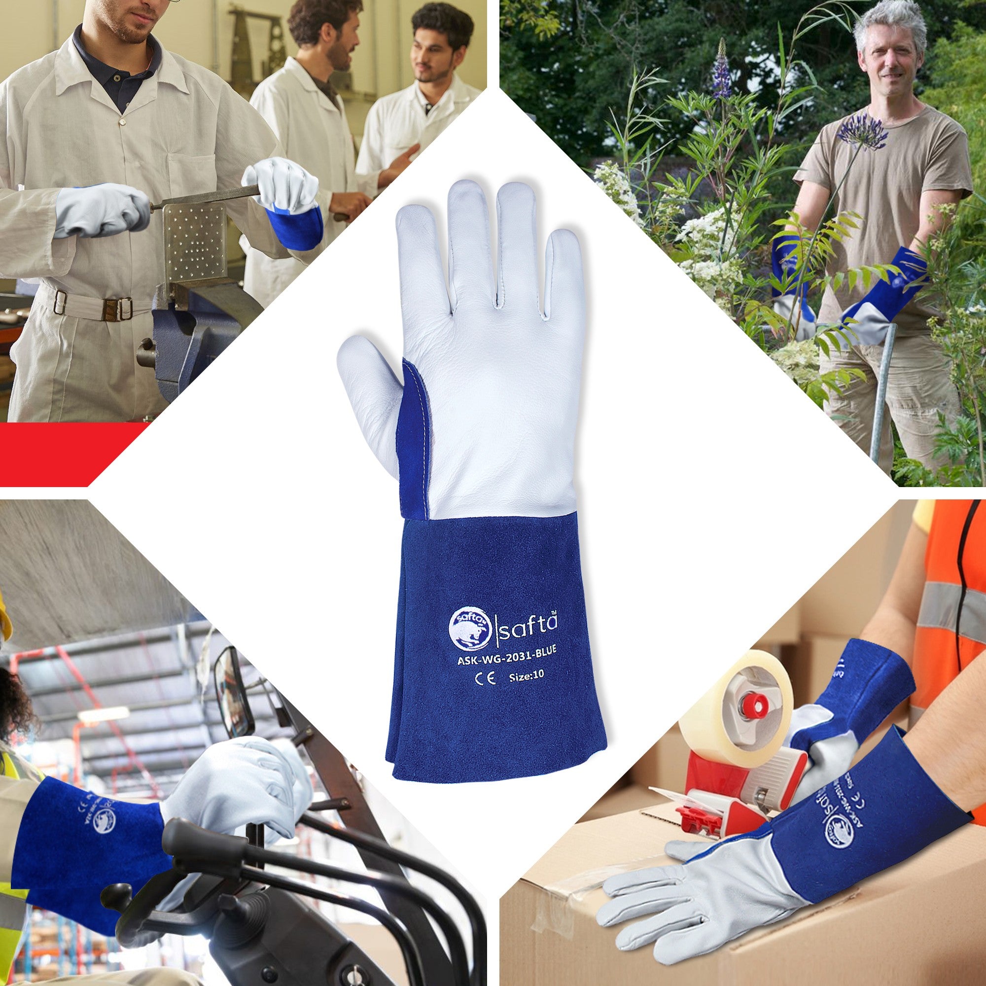 TIG Welding Gloves | Heat Resistant Kevlar Stitched & Flameproof | Welder Gloves Low Price on Bulk