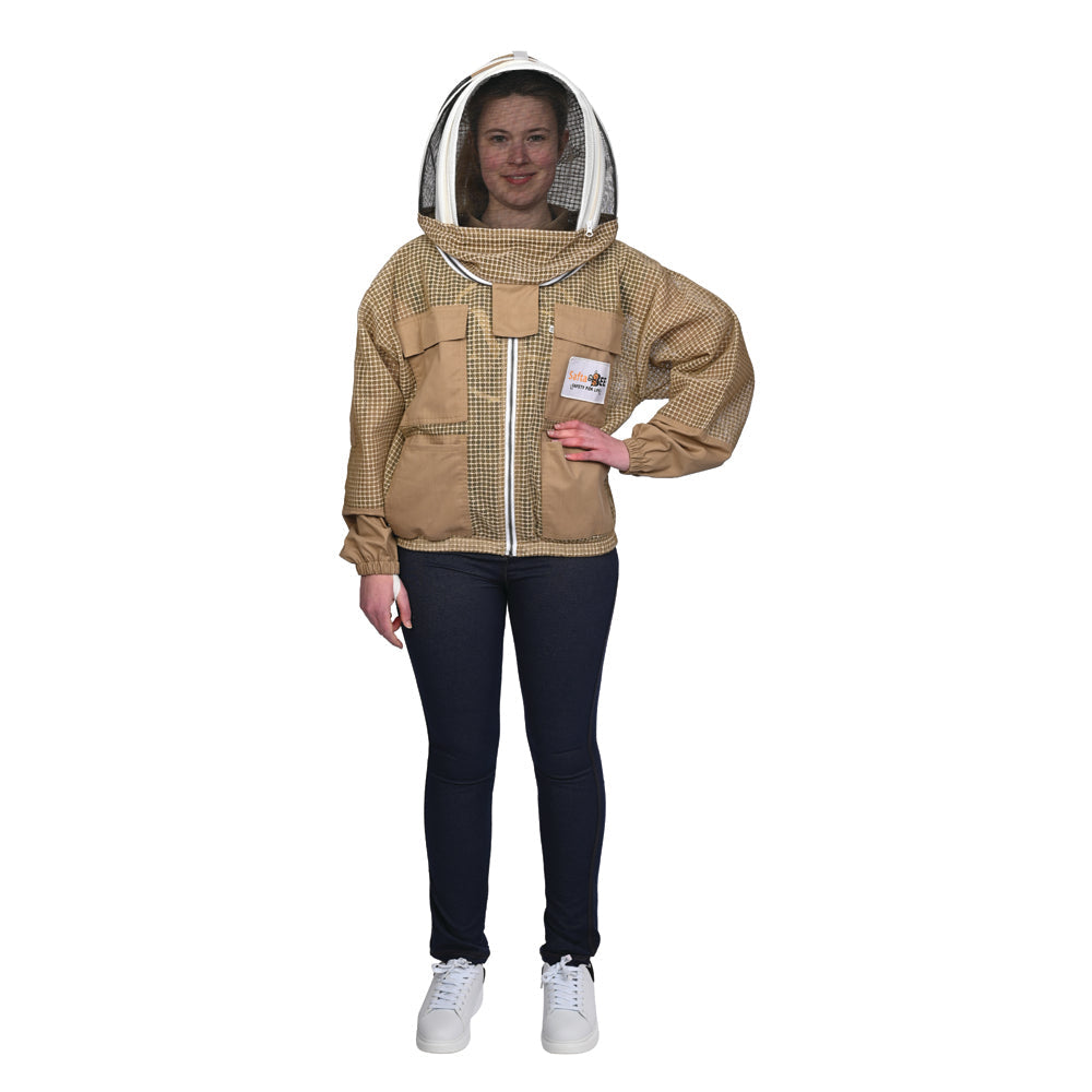 beekeeping jacket with veil Safta Bee UK