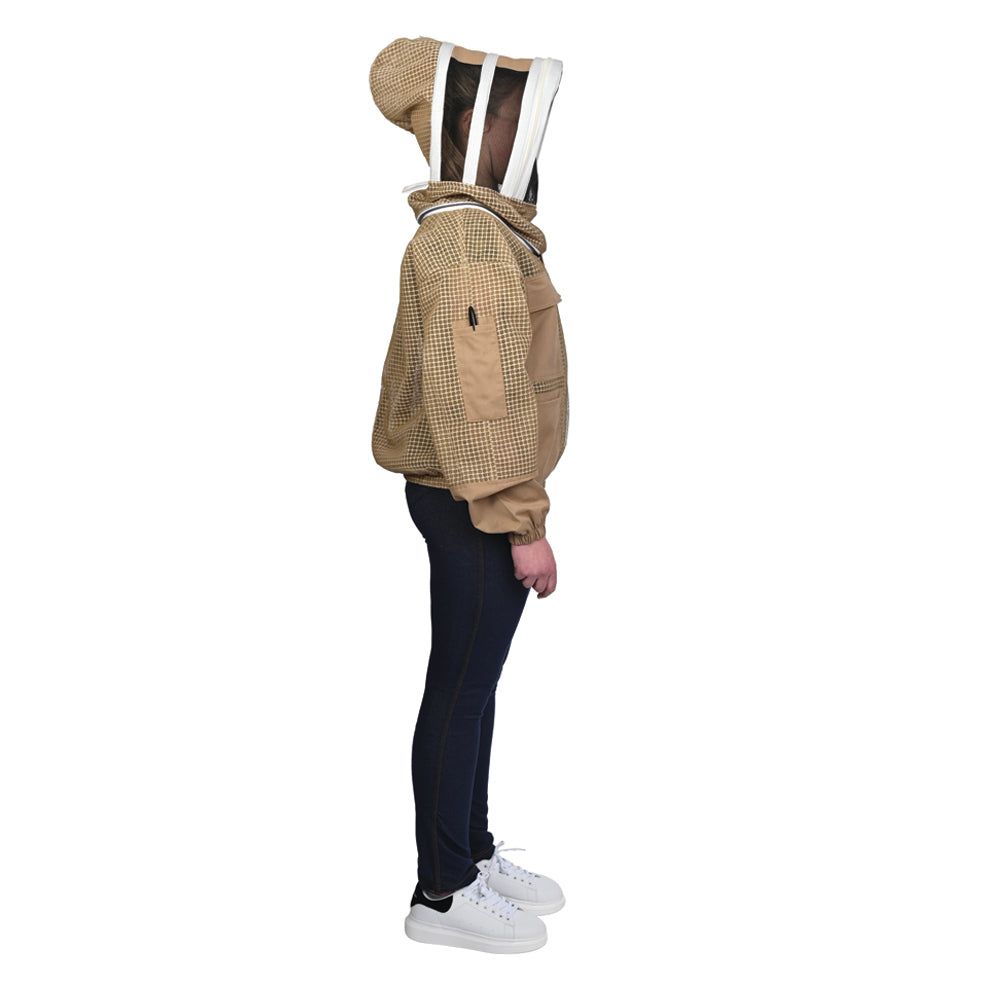 beekeeping jacket with veil Safta Bee UK