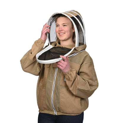 beekeeping jacket with veil Safta Bee UK