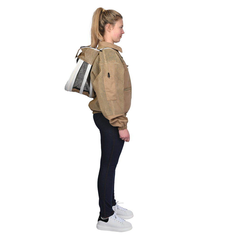 beekeeping jacket with veil Safta Bee UK