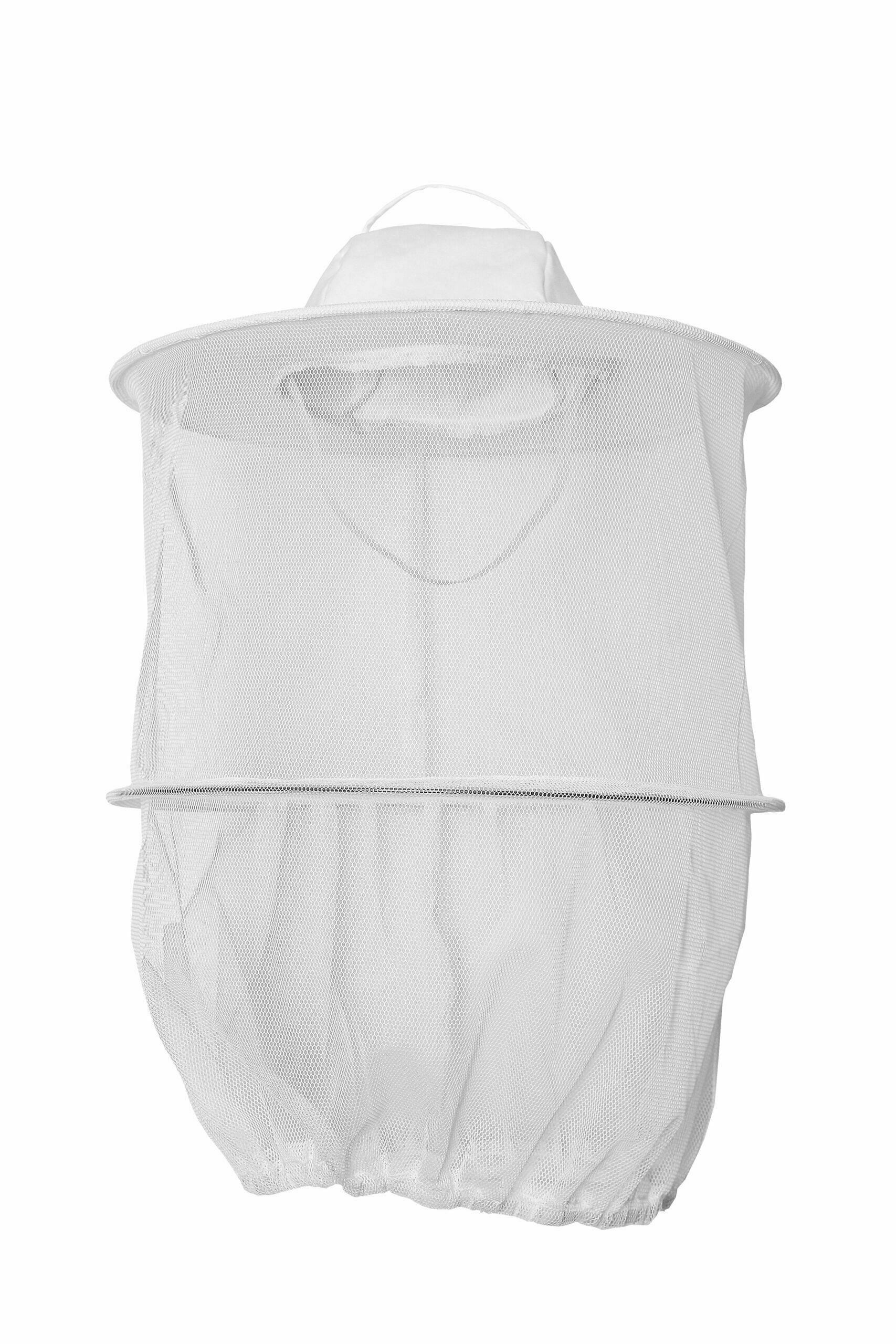 Bee White Polyester Mesh Veil Hat Ventilated Standard | Safta Bee
