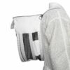 mini Professional Ultra Ventilated 3 Layer Bee Beekeeper Beekeeping Suit Fencing Veil White Bee Suit 5 scaled