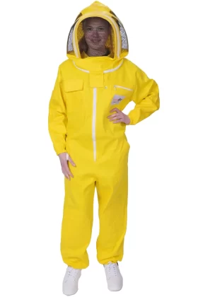 yellow bee jacket for sting protection
