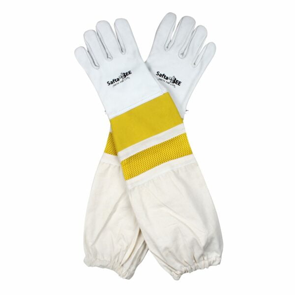 Safta Leather Beekeeping Gloves Ventilated 7