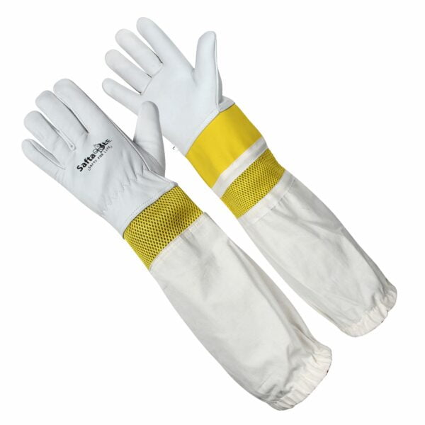 Safta Leather Beekeeping Gloves Ventilated 8