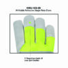 safta Hi Visibility general utility gardening work gloves (2)