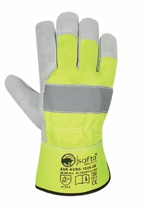 safta Hi Visibility general utility gardening work gloves