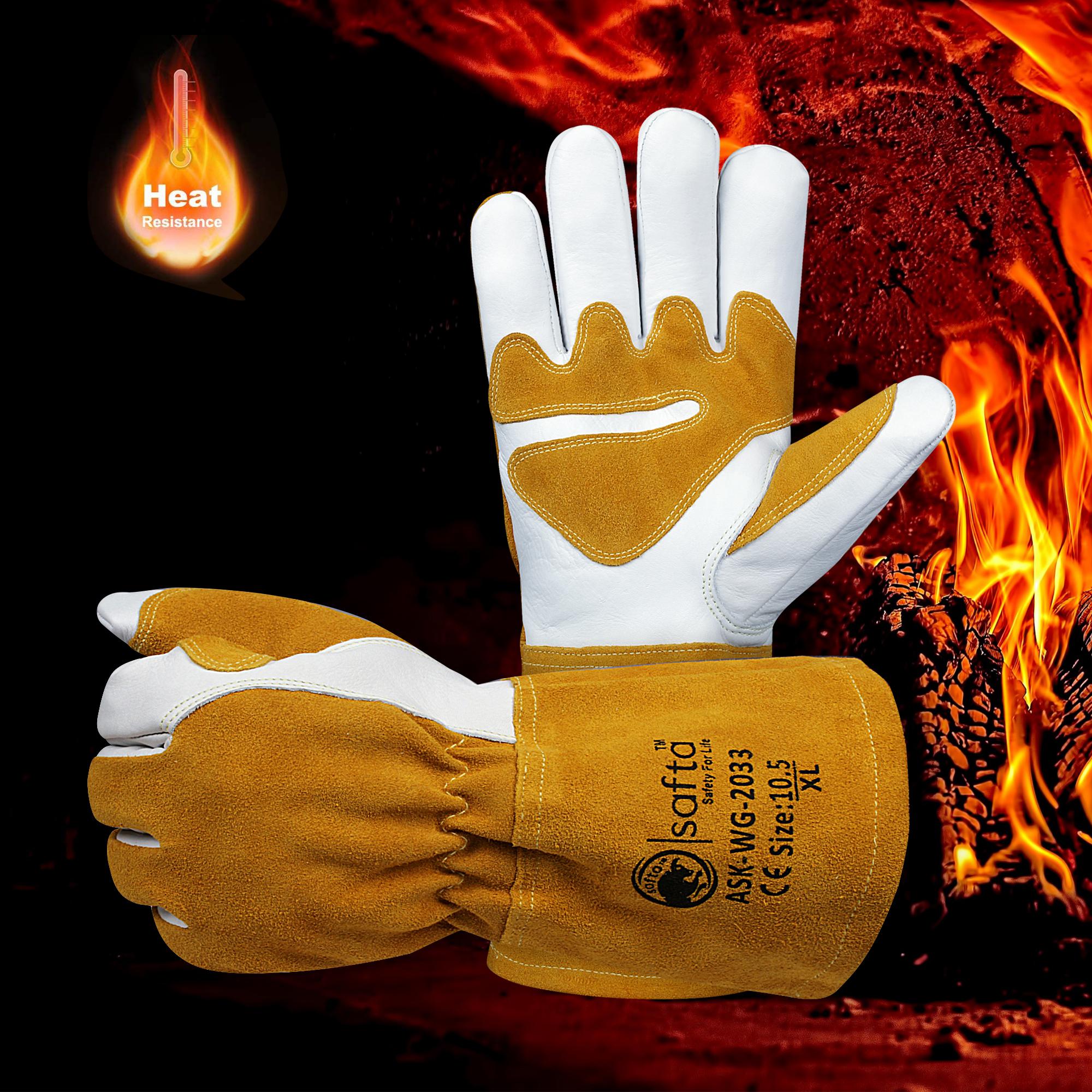 Best Welders Glove | Heat Proof Gloves | Leather Work Glove