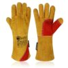 Gloves for heat welding gloves